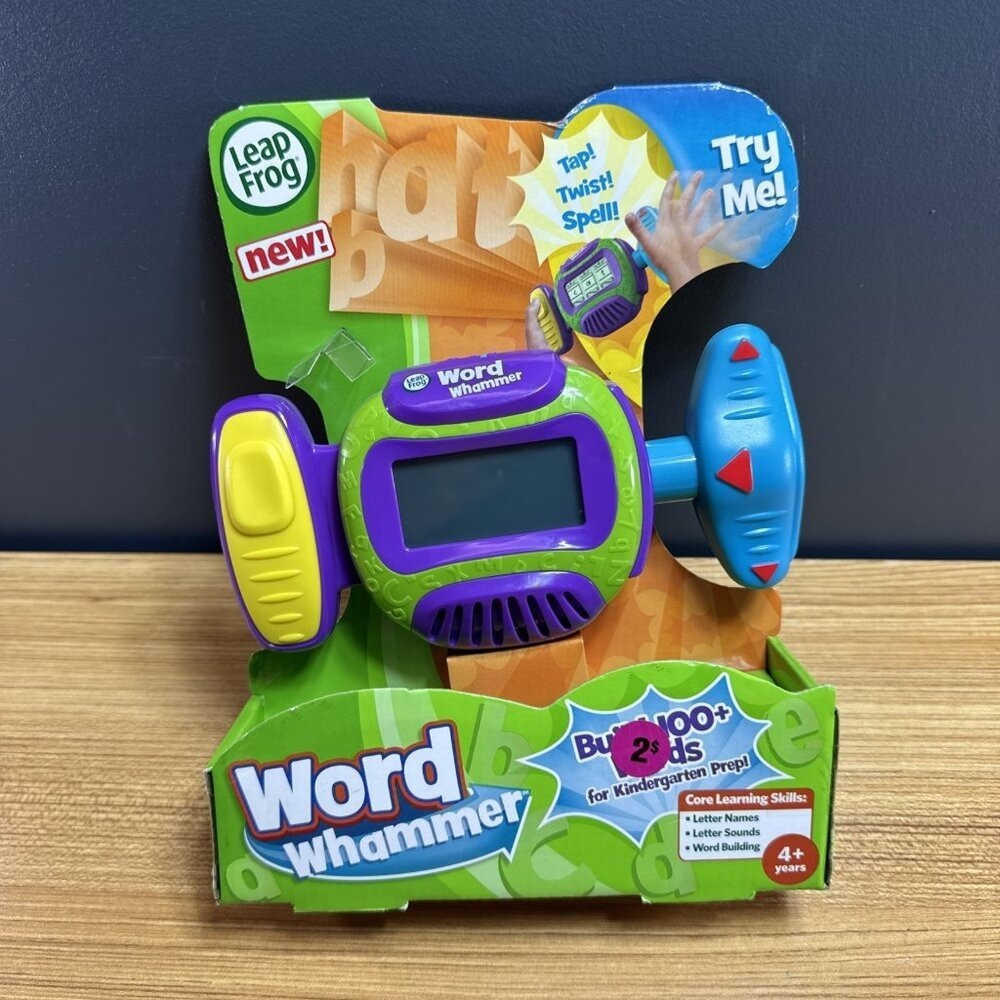 NEW 2015 Leapfrog Word Whammer Handheld Electronic Interactive Learning Toy